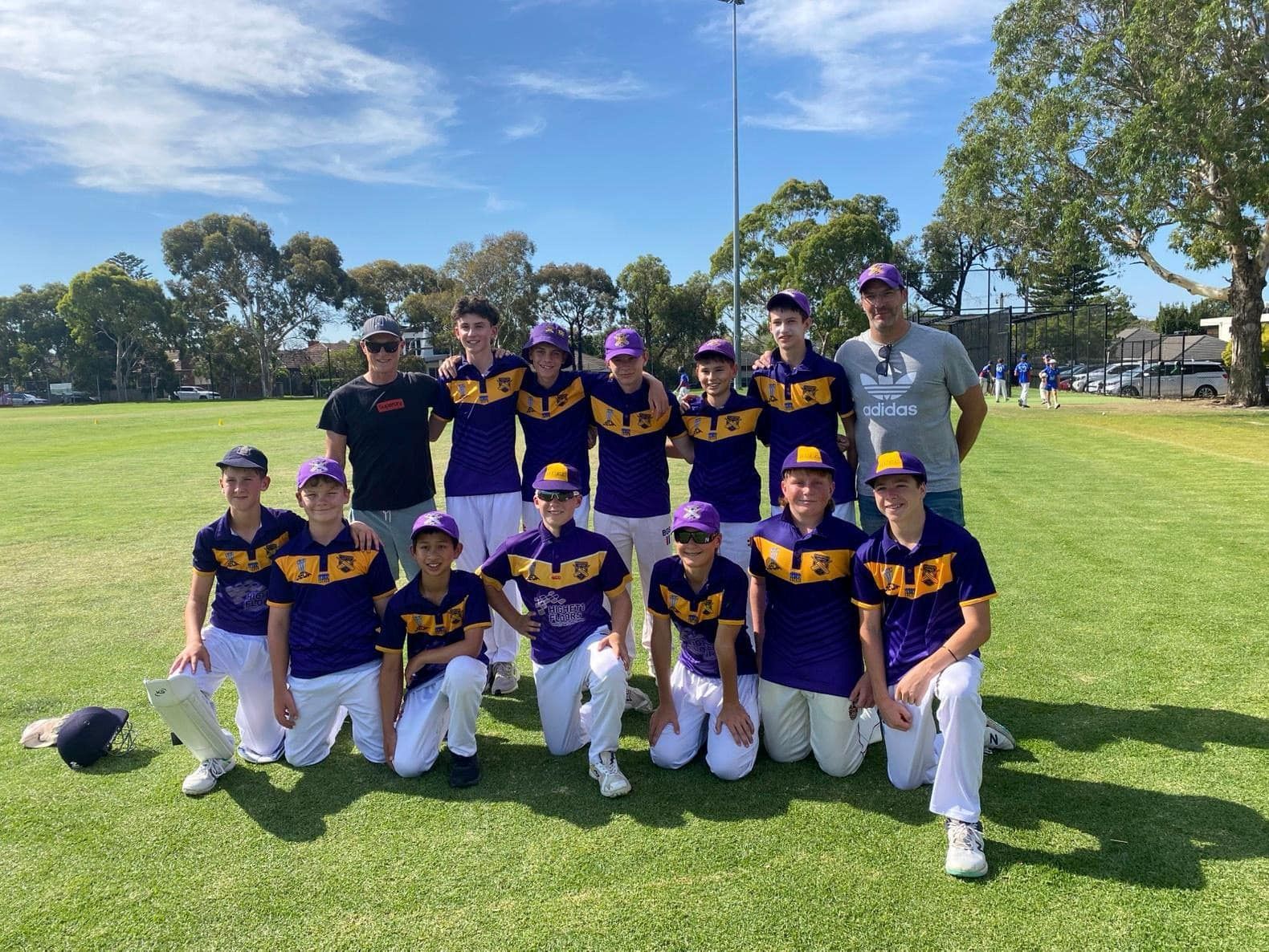 Junior cricket at Hampton United